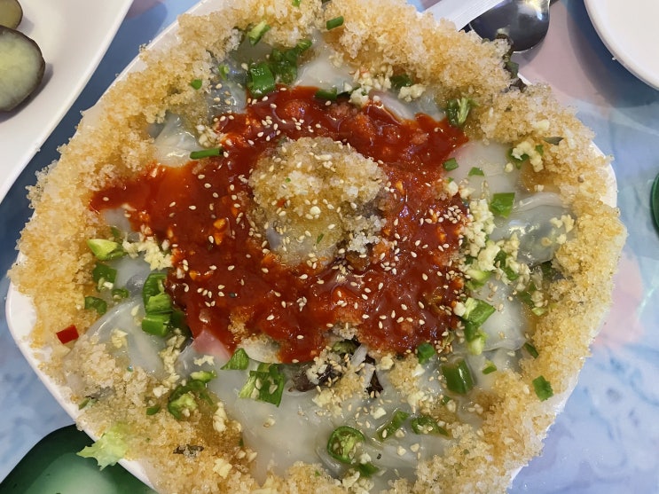  [논현]맛짱조개 "포뜬 오징어회"