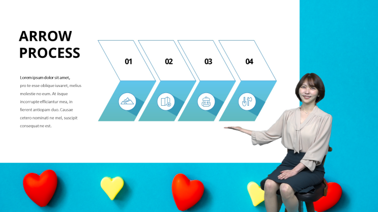 춘천 스튜디오 대관 , 크로마키실 프레젠테이션 활용예시
