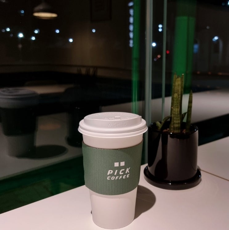  [광주 무인 카페] 픽커피 : 24시간카페 핫바닐라 주문하는법