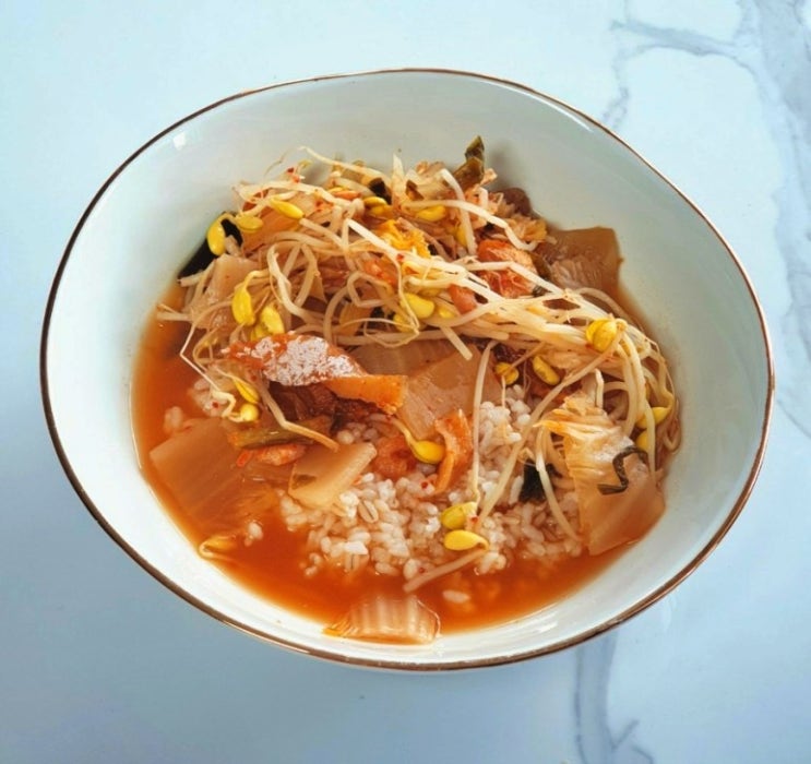  백종원 김치콩나물국 끓이는법 남편을 위한 해장요리 캠핑용 얼큰한 국물요리 아침국 저녁국 다 좋아요
