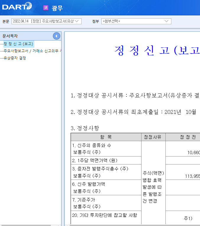 광무 / 주요사항보고서(유상증자결정) 광무 / 주요사항보고서(유상증자결정)