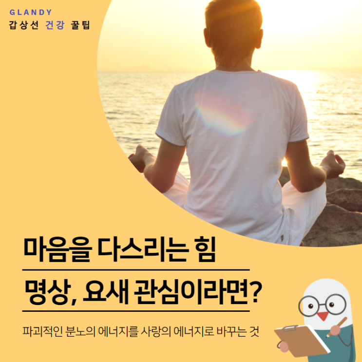  요즘 명상 해볼까 고민한다면?