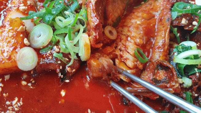 점심식사 - 현풍 테크노폴리스 황금코다리