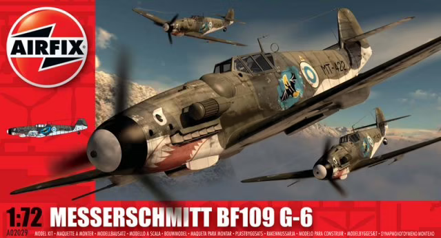  에어픽스 1/72 메셔슈미트 Bf-109G-6 - 설명서