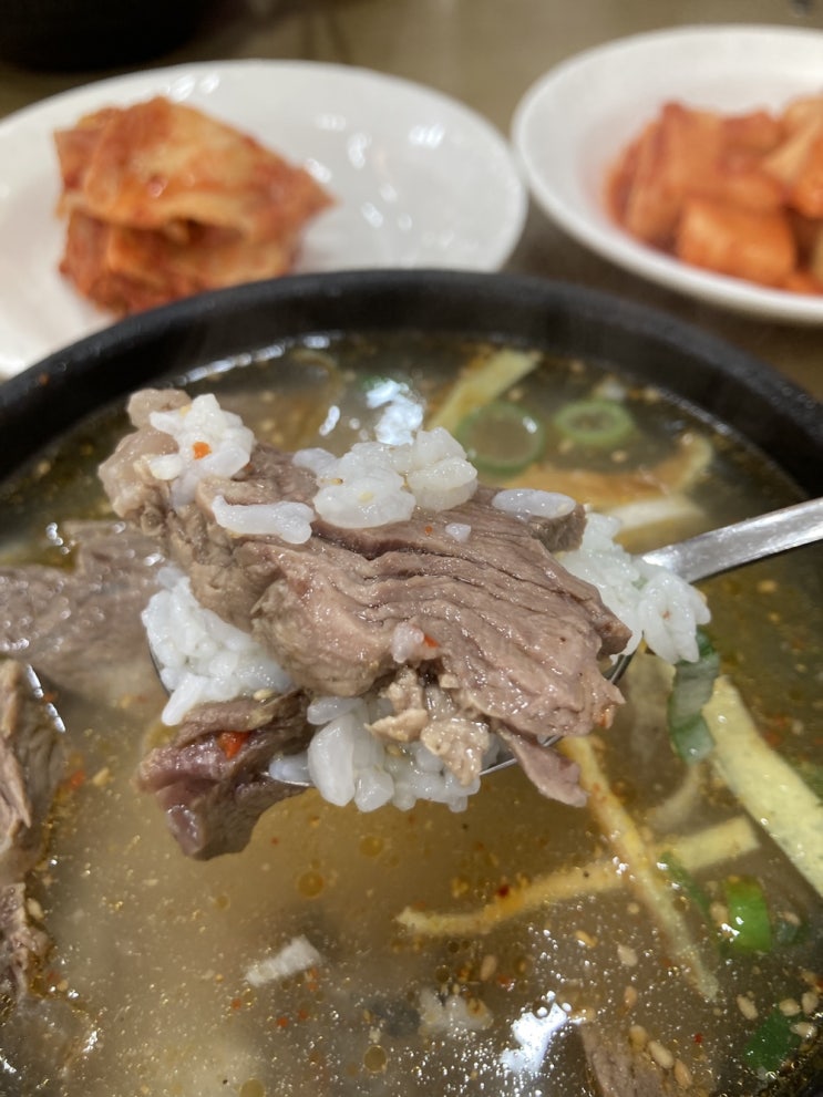 전남 나주맛집 나주곰탕노안집 수육 한국인의밥상