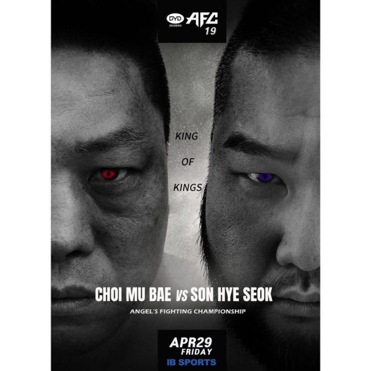 AFC 19 최무배 vs 손혜석 라인업/브레이브 CF 58 김태균 vs 로만 보가토프 라인업 AFC 19 최무배 vs 손혜석 라인업/브레이브 CF 58 김태균 vs 로만 보가토프 라인업