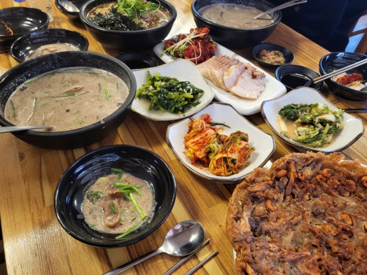  파주 줄서는식당 심학산도토리국수