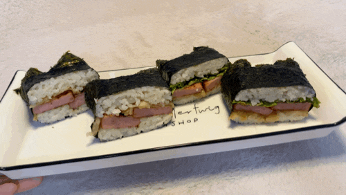 [다이소] 정사각 김밥틀로 사각 김밥을 만들어봤어요!