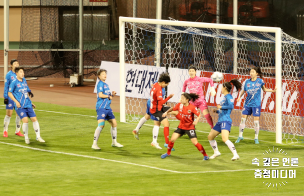 '2022 한국여자축구 WK리그' 보은상무 홈 개막경기