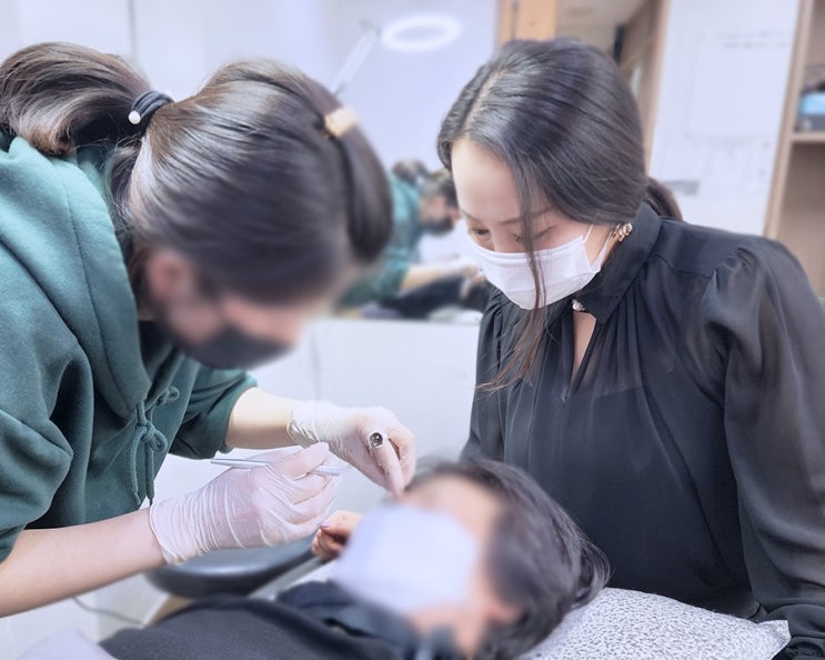  동탄눈썹문신학원 늦은 나이 수강 도전기