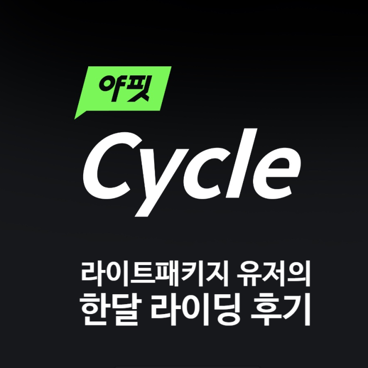 야핏 / 한달 사용 후기