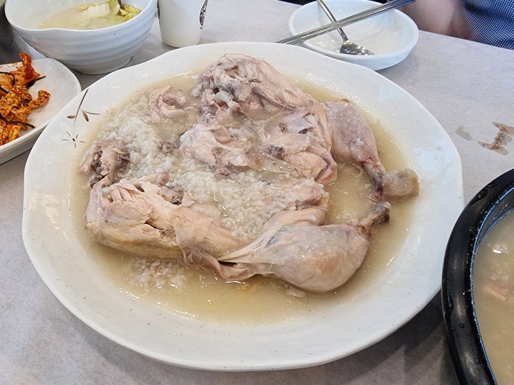  경기 의왕 누룽지 백숙 맛집 : 산촌(山村)