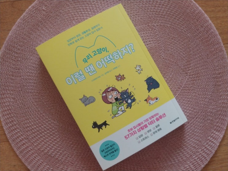  [책] 예비 집사 필독서 우리 고양이, 이럴 땐 어떡하지?