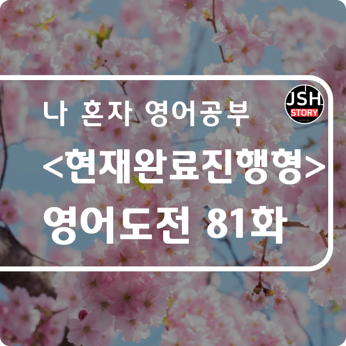 영어도전 제81화 / 시제 <현재완료진행형> 영어도전 제81화 / 시제 <현재완료진행형>