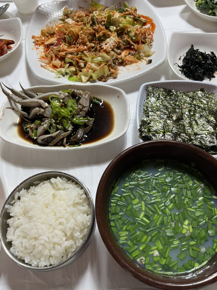 [하동] 다양한 재첩요리를 맛볼 수 있는 곳 '황금 재첩식당'