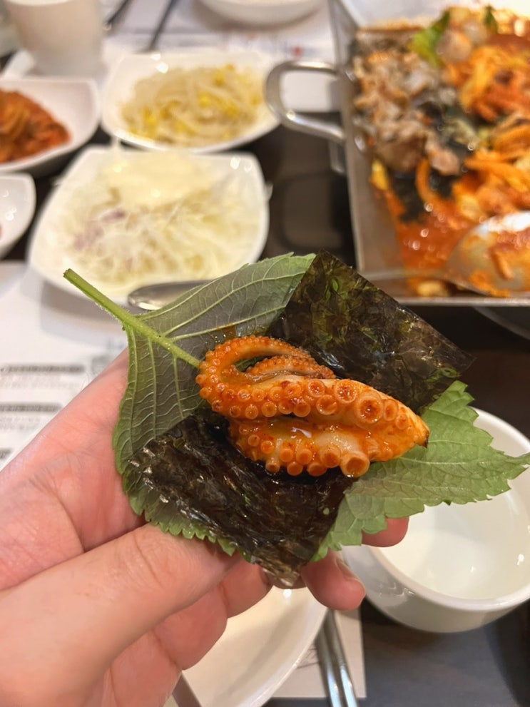  분당 정자동 쭈락 - 제철 해산물 남도계절음식 맛집 (생쭈꾸미볶음, 덕자조림, 민어회)