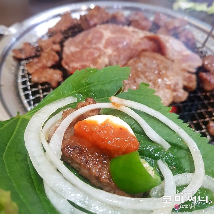 파주 명가숯불갈비 육질 좋은 양념 돼지갈비가 무한리필되는 파주 맛집!