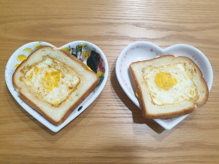  초간단 식빵 계란 샌드위치 만들기_ 아이들 아침밥