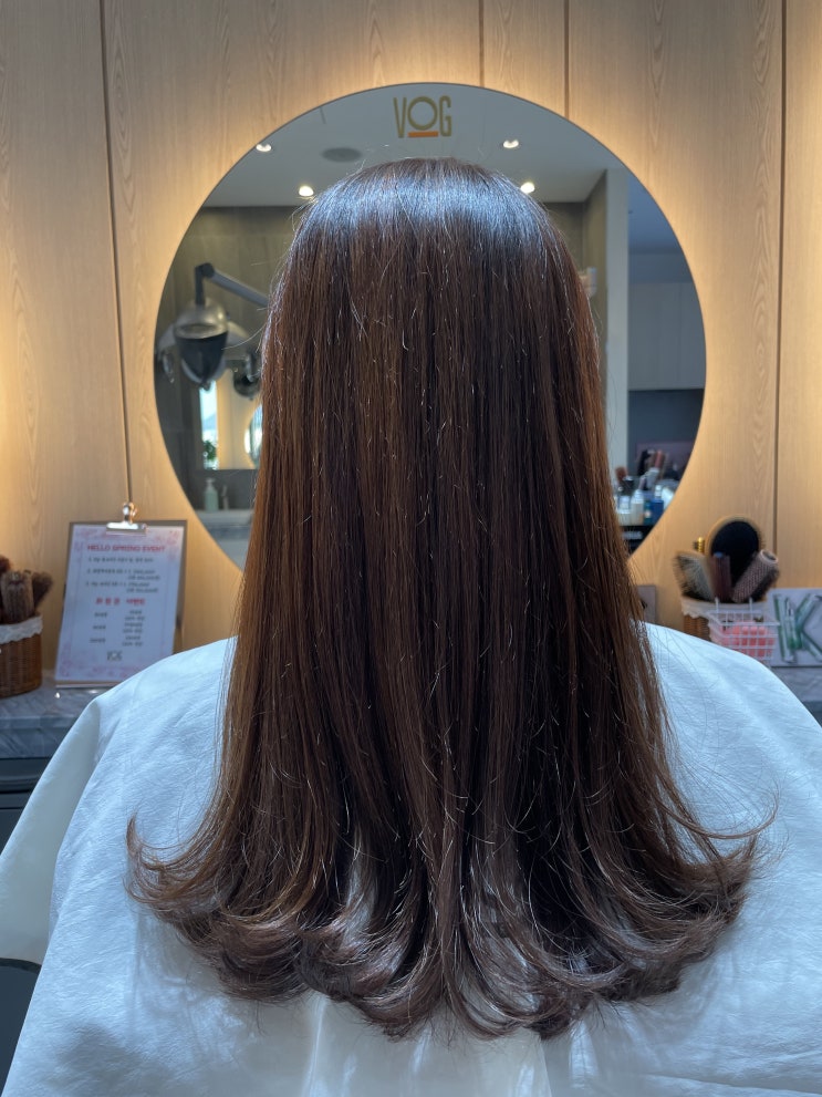  대전 신세계백화점 도룡동 미용실 보그헤어 VOG Hair 매직셋팅