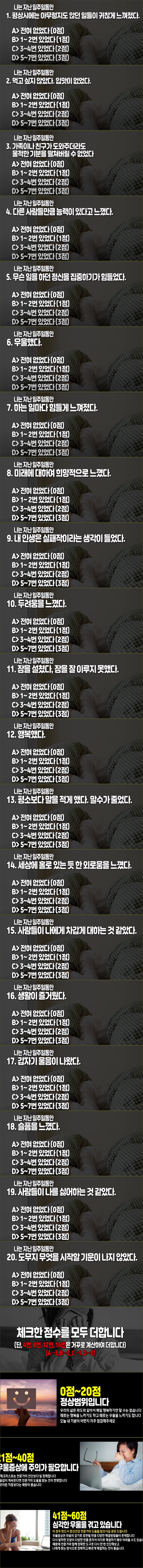 우울증 걸린 사람에게 하면 안 되는 말 + 자가진단법 이렇게 해보세요 우울증 걸린 사람에게 하면 안 되는 말 + 자가진단법 이렇게 해보세요