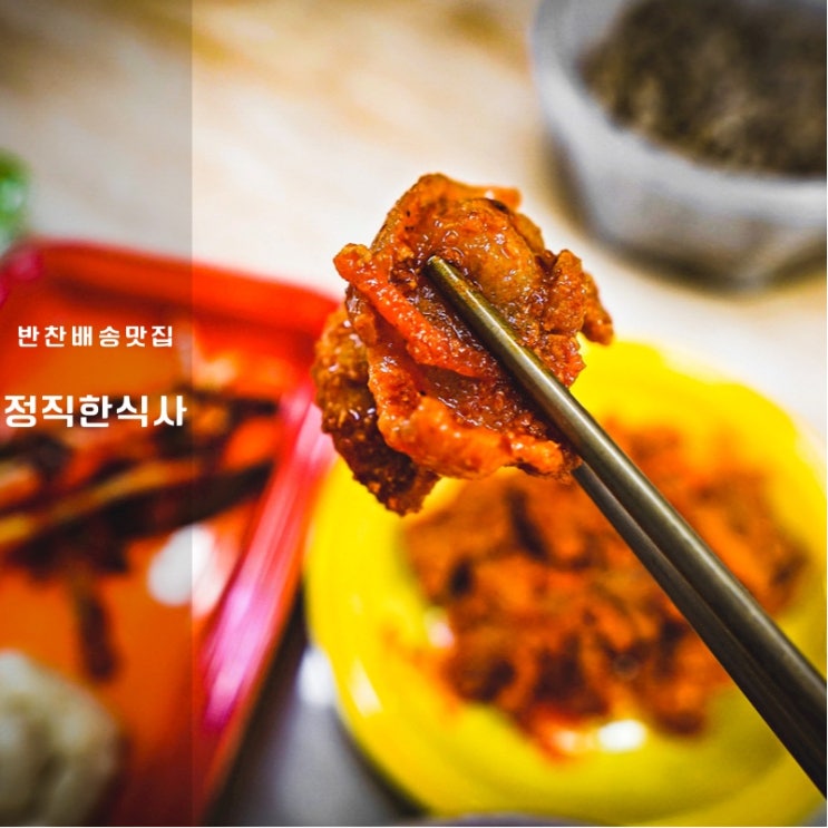  반찬 식단정기배송 맛집 정직한식사 후기! 매일 새벽 무료 가능
