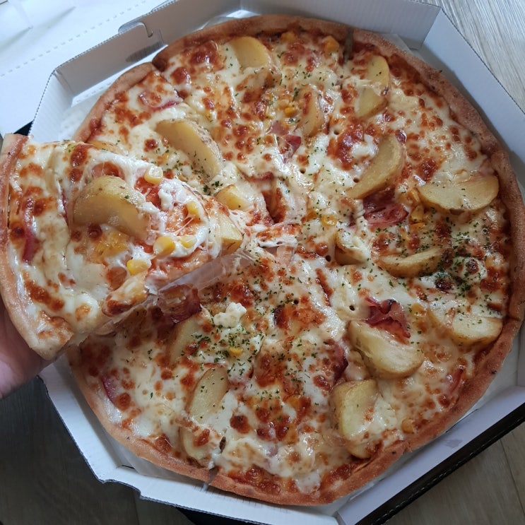  청년피자 사당방배점 포테이토피자맛집 진짜감자피자 & 로제베이컨스파게티 & 미트볼스파게티