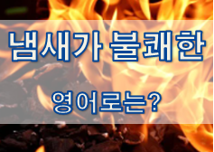  (영어 유의어) '냄새가 불쾌한' - 영어로 어떻게?