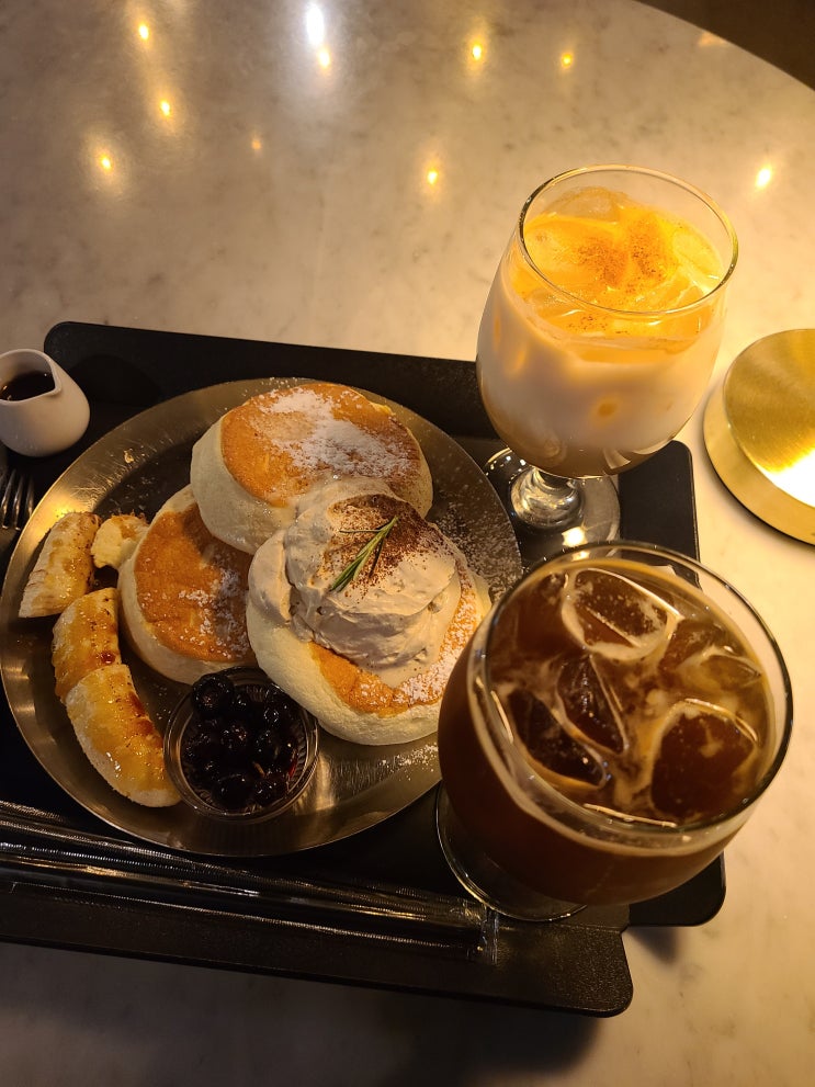  [인천 송도] 인천송도카페 수플레 팬케이크 맛집, 젠젠 오네스타점