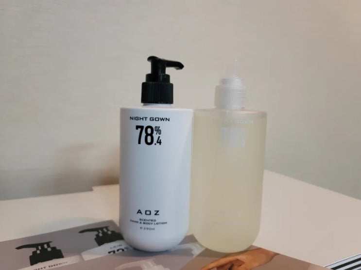 AOZ 센티드터치 나이트가운 퍼퓸바디로션 선물세트 AOZ 센티드터치 나이트가운 퍼퓸바디로션 선물세트