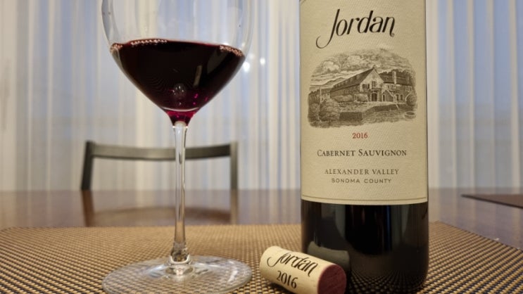  192. Jordan, Cabernet Sauvignon, Alexander Valley, 2016