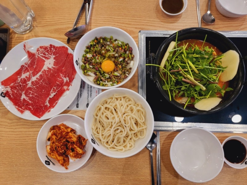 대구 서구청 맛집 등촌샤브칼국수 / 대구 평리동 샤브샤브 맛집