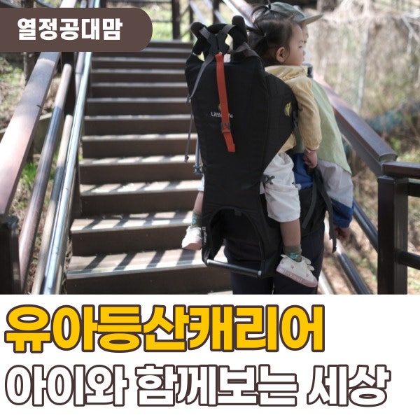 리틀라이프 유아등산캐리어 하나면 어디든 갈 수 있어!