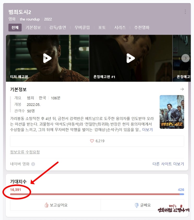  영화 범죄도시2 정보 출연진 등장인물 개봉 날짜 예고편 포토까지