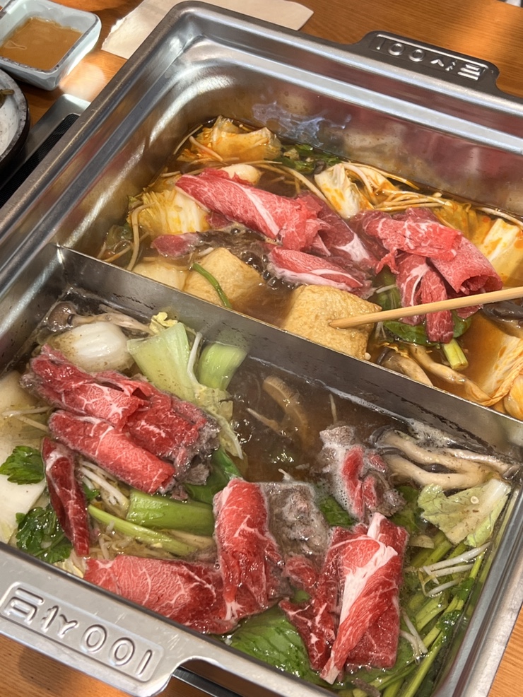  복정역 맛집, 편백찜/월남쌈/샤브샤브가 무한리필! 일공공샤브 성남복정점