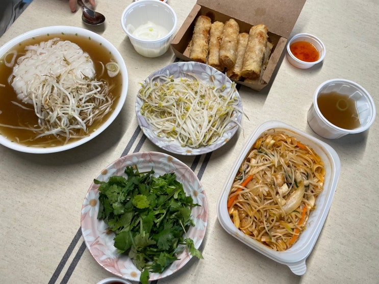 수원영통배달맛집 짜조 볶음면 전티마이베트남쌀국수 수원본점