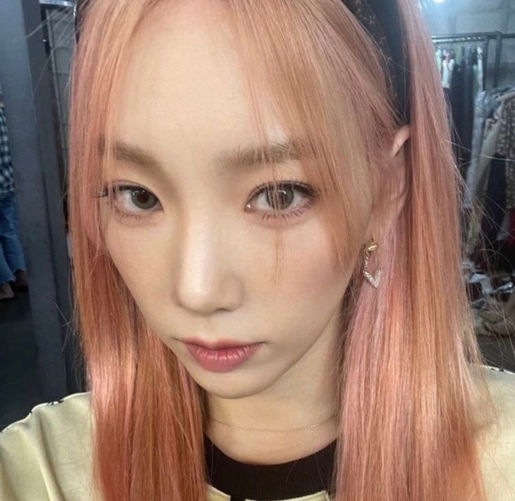  태연,로제가 만든 핑크대란/ 핑크베이지/핑크염색/애쉬핑크 /숙대미용실/컬러잘하는미용실