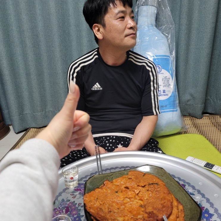  언제나 신랑표 김치부침개 굿짱