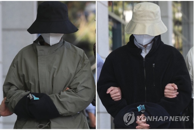 '계곡살인' 이은해·조현수 인천지검 압송…수사 본격화 '계곡살인' 이은해·조현수 인천지검 압송…수사 본격화