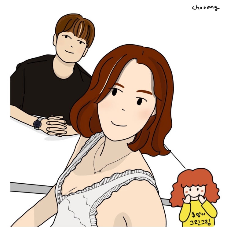  소소한 취미생활)아이패드 드로잉-사진따라서 라인드로잉하기!어른이의 색칠공부/인물 그리기