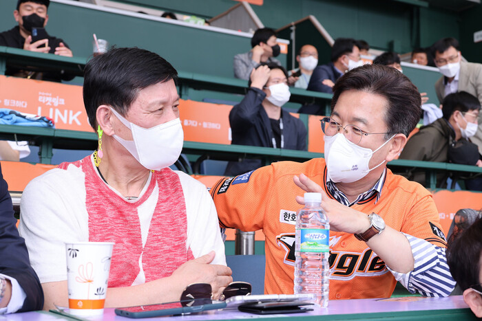 (<b>야구</b>) <b>허구연</b> KBO <b>총재</b> '현장 밀착 리더십' 눈길