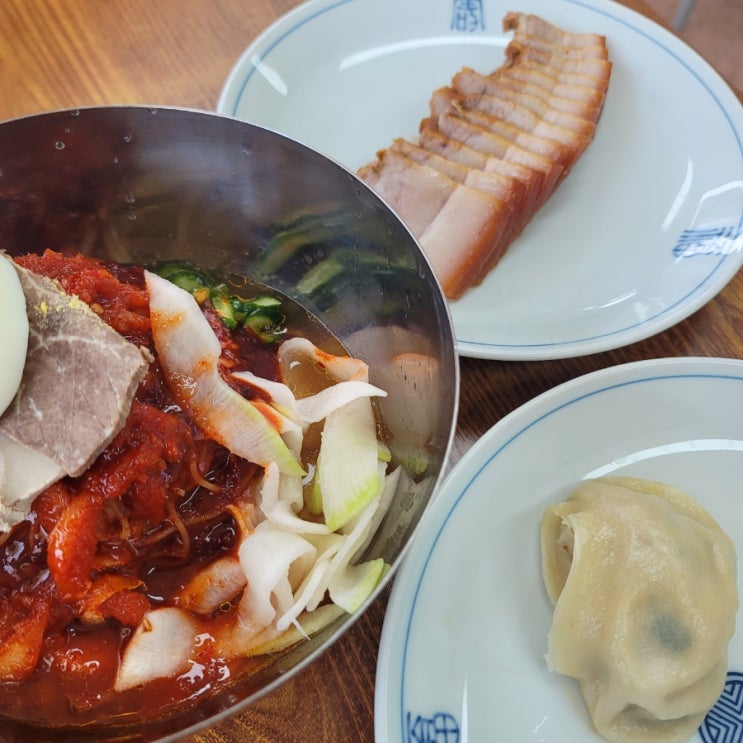  인계동 냉면 평장원 본점 수육은 꼭 드시기