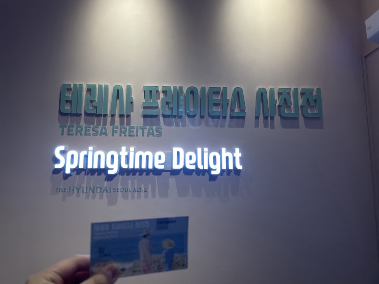  테레사 프레이타스 사진전 후기