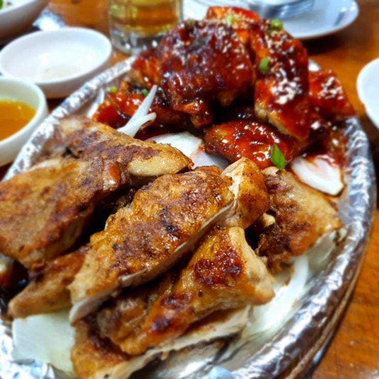  태전동 맛집 코리안 숯불닭 바베큐 닭구이