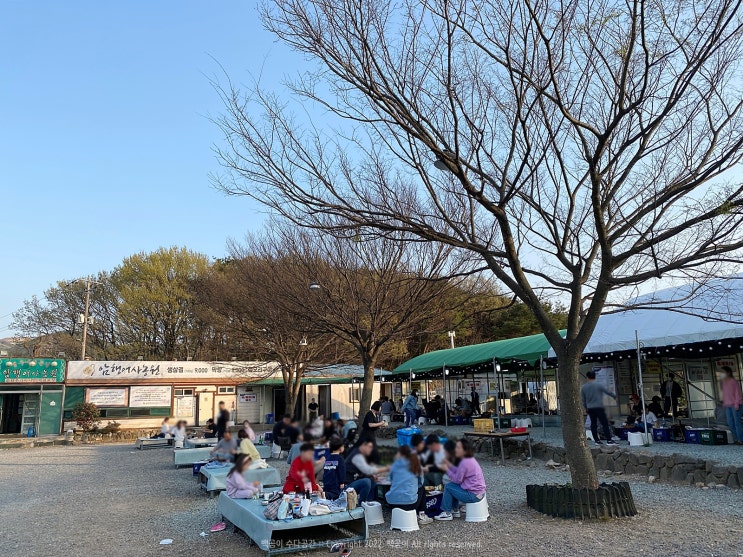 경주고기맛집 암행어사농원, 야외 솥뚜껑삼겹살로 캠핑 분위기 물씬!