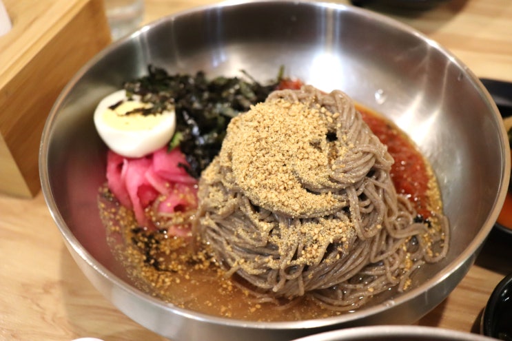  원주 무실동 막국수 맛집,  가성비 좋은 덕천 막국수 (수육+막국수 set)