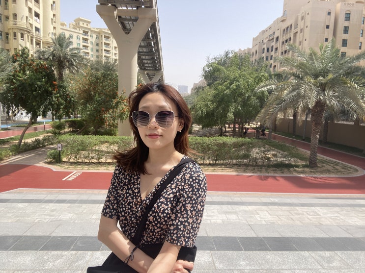 두바이 인공섬 팜 주메이라 관광하기(feat.모노레일) 나킬 몰 - 알 이티하드 공원 :: Palm Jumeirah  | 두바이 여자 혼자 여행 2일차️