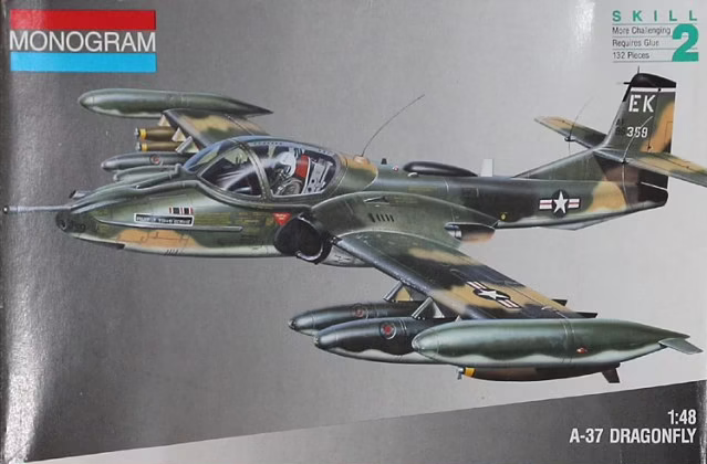  모노그램 1/48 A-37 드래곤플라이 - 설명서