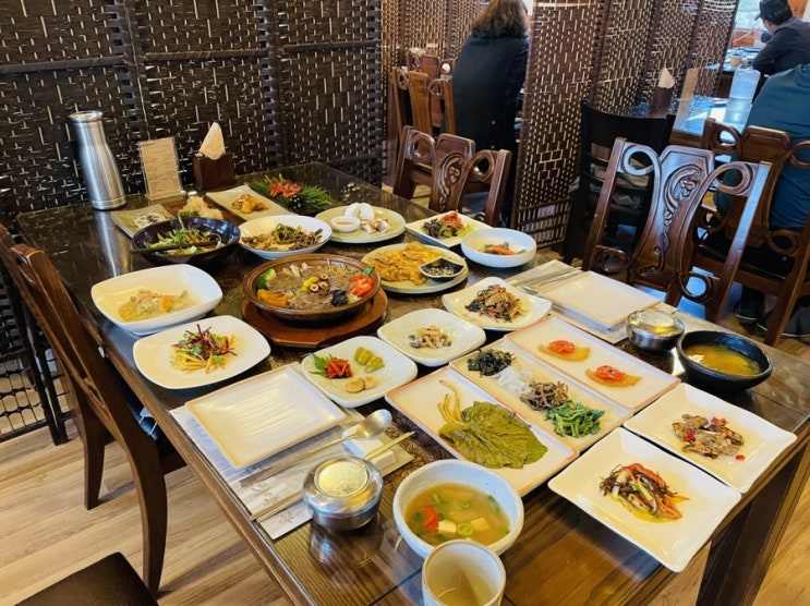  산청 맛집 : 동의보감촌 동의약선관에서 약선한정식 먹고왔어요~