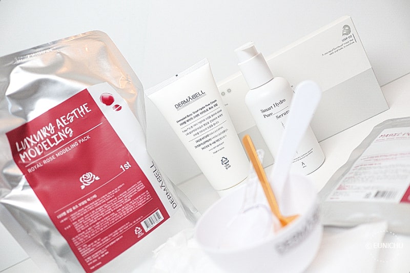 더 마블 dermabell 피부과 모델링 팩으로 홈케어 탄력관리!