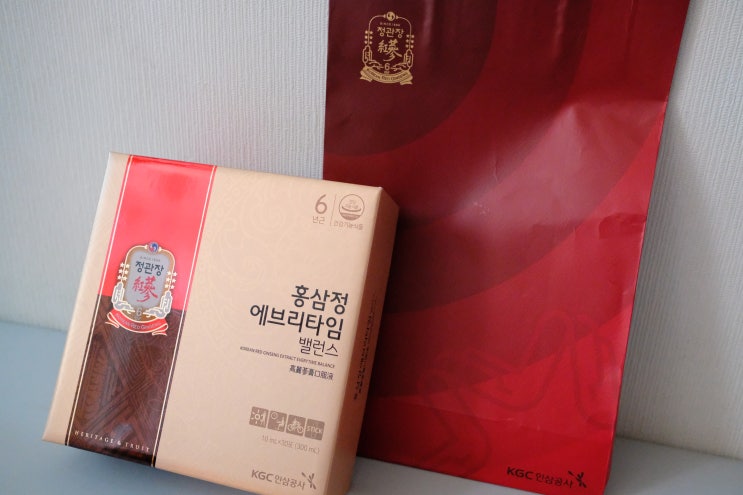  상처입은 21세기 우리의 몸과 마음의 건강 회복하기 선물하기 좋은 홍삼정 에브리타임 밸런스